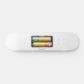 Paddenstoelvoeding Skateboard (Horizontaal)