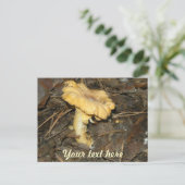 Paddestoel Briefkaart (Staand voorkant)