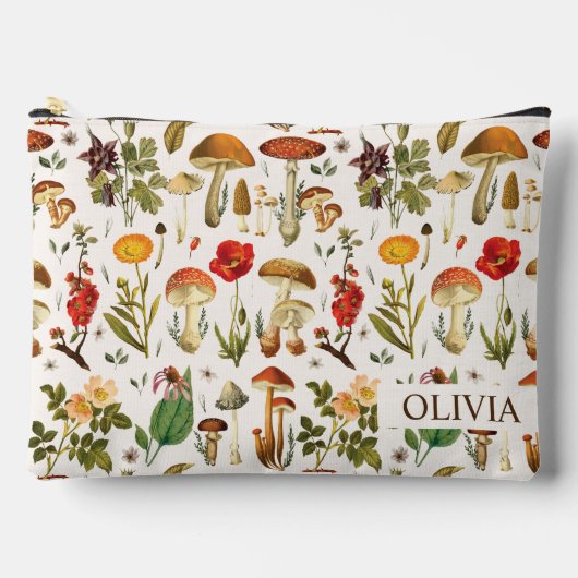 Paddestoel en Wildflower Etui (Voorkant)