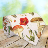 Paddestoel en Wildflower Pattern Stropdas