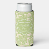 Paddestoel Groene Cream Koeler (Seltzer Voorkant)