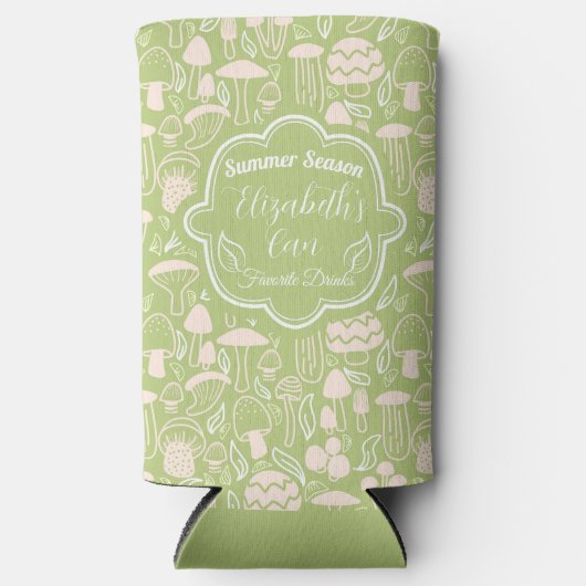 Paddestoel Groene Cream Koeler (Voorkant)