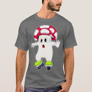 Paddestoel Inline schaatsen Roller schaatsen T-shirt