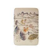 Paddestoel Naturalist Badmat (Voorkant Verticaal)