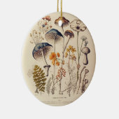 Paddestoel Naturalist Keramisch Ornament (Rechts)