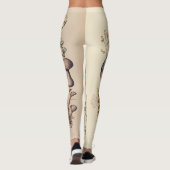  Paddestoel Naturalist Leggings (Achterkant)