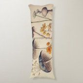  Paddestoel Naturalist Lichaamskussen (Voorkant Verticaal)