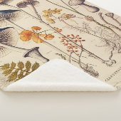 Paddestoel Naturalist Sherpa Deken (3/4)