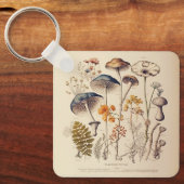 Paddestoel Naturalist Sleutelhanger (Voorkant)