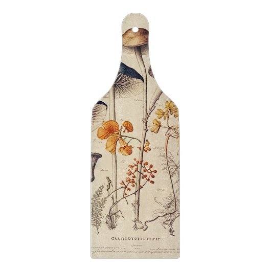 Paddestoel Naturalist Snijplank (Voorkant)