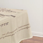  Paddestoel Naturalist Tafelkleed (Voorbeeld)