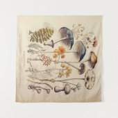  Paddestoel Naturalist Wandkleed (Voorkant (horizontaal))