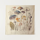  Paddestoel Naturalist Wandkleed (Voorkant)