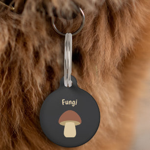 Paddestoel Pet Tag Huisdierpenning