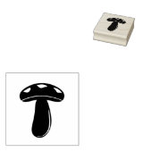 Paddestoel Rubber Stamp, bos rubber stempel (Gestempeld)