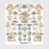 Paddestoel Sticker Sheet (Vel)