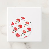 Paddestoel voorkeur Labels (In situ)