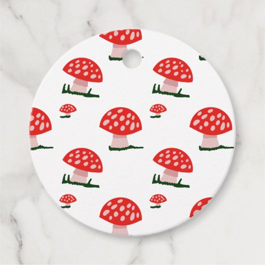 Paddestoel voorkeur Labels (Voorkant)