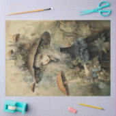 Paddestoel Whimsical Fairy Spring Forest No1 Tissuepapier (Craft)