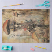 Paddestoel Whimsical Fairy Spring Forest No2 Tissuepapier (Craft)