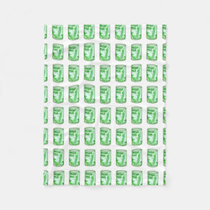 paddestoelen fleece deken