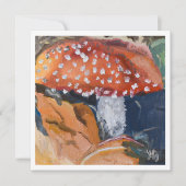 Paddestoeltje Kaart (Voorkant)