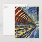Paddington-station Van Gogh Briefkaart (Voorkant / Achterkant)
