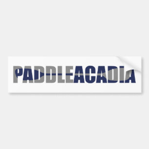 Paddle Acadia National Park Kayaking Maine Bumpersticker