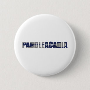 Paddle Acadia National Park Kayaking Maine Ronde Button 5,7 Cm