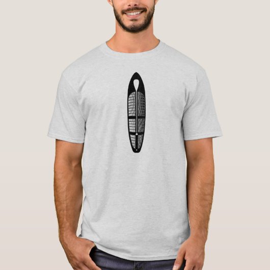 Paddle Board! T-shirt (Voorkant)