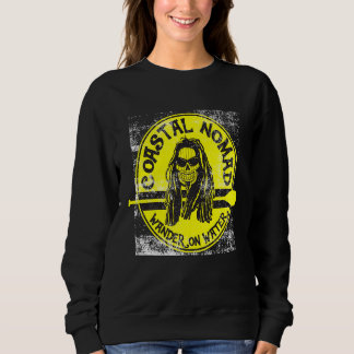 Paddle boarding SUPSurf Kajakken golven rasta Trui
