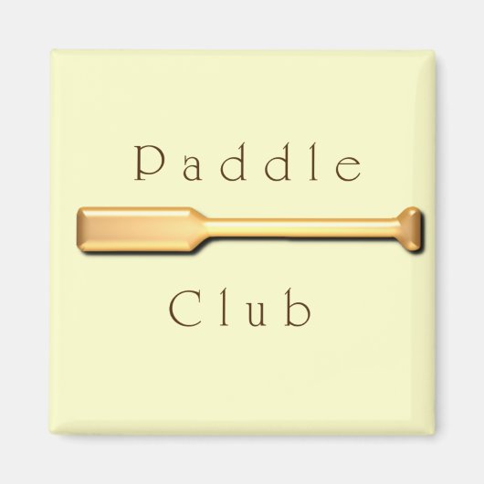 Paddle Club Magneet (Voorkant)