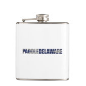 Paddle Delaware Kayaking Heupfles (Voorkant)