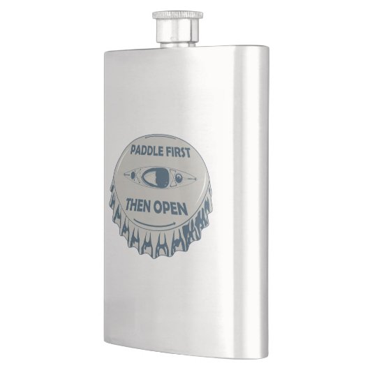 Paddle eerst dan openen flacon (Links)