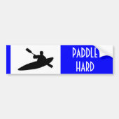 Paddle Hard Bumpersticker (Voorkant)