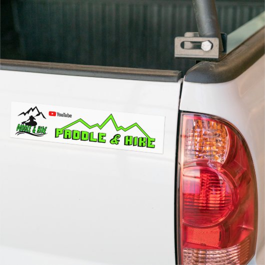 Paddle & Hike bumper sticker (Op Truck)