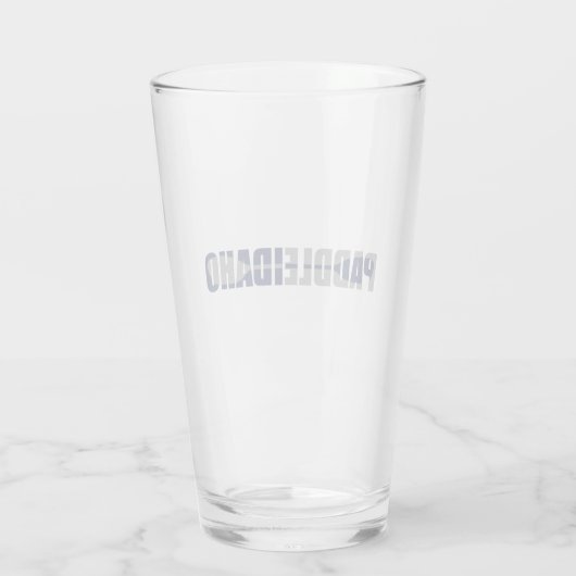 Paddle Idaho Kayaking Glas (Achterkant)