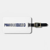Paddle Idaho Kayakken Bagagelabel (Voorkant horizontaal)