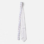 Paddle met vrienden stropdas (Achterkant)