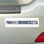 Paddle Minnesota Kayaking Bumpersticker (Op auto)
