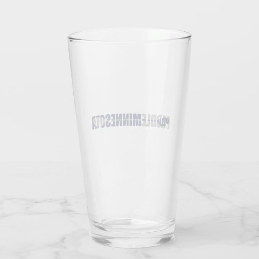 Paddle Minnesota Kayaking Glas (Achterkant)