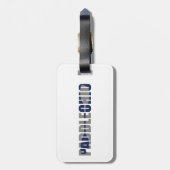 Paddle Ohio Kayaking Bagagelabel (Achterkant verticaal)