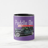 Paddle On Classic Car Design - Combo Mug (Centre)