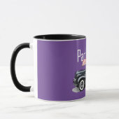Paddle On Classic Car Design - Combo Mug (Gauche)