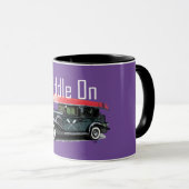 Paddle On Classic Car Design - Combo Mug (Devant droit)