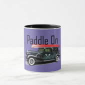 Paddle On Classic Car Design - Combo Mug (Centre)