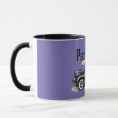 Paddle On Classic Car Design - Combo Mug (Gauche)