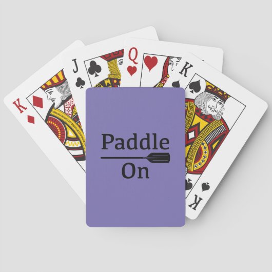 Paddle On Design - Cartes De Jeu Classiques (dos)