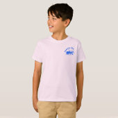 Paddle on Design - Kinderen Basic T-Shirt (Voorkant volledig)