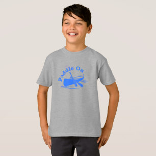 Paddle on Design - Kinderen Basic T-Shirt